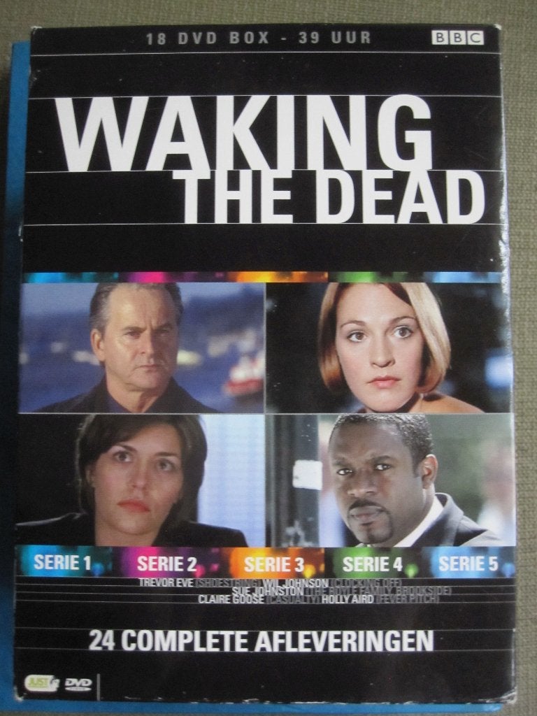 Waking the dead - serie 1-5 (18 disc), Engels, Vanaf 16 jaar, Misdaad, Nederlands
