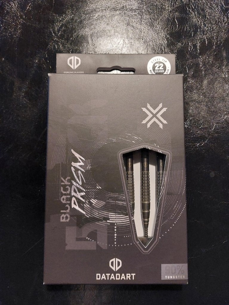 Dartpijlen Datadart Black Prism 22gr., Sport en Fitness, Ophalen of Verzenden, Zo goed als nieuw, Pijlen