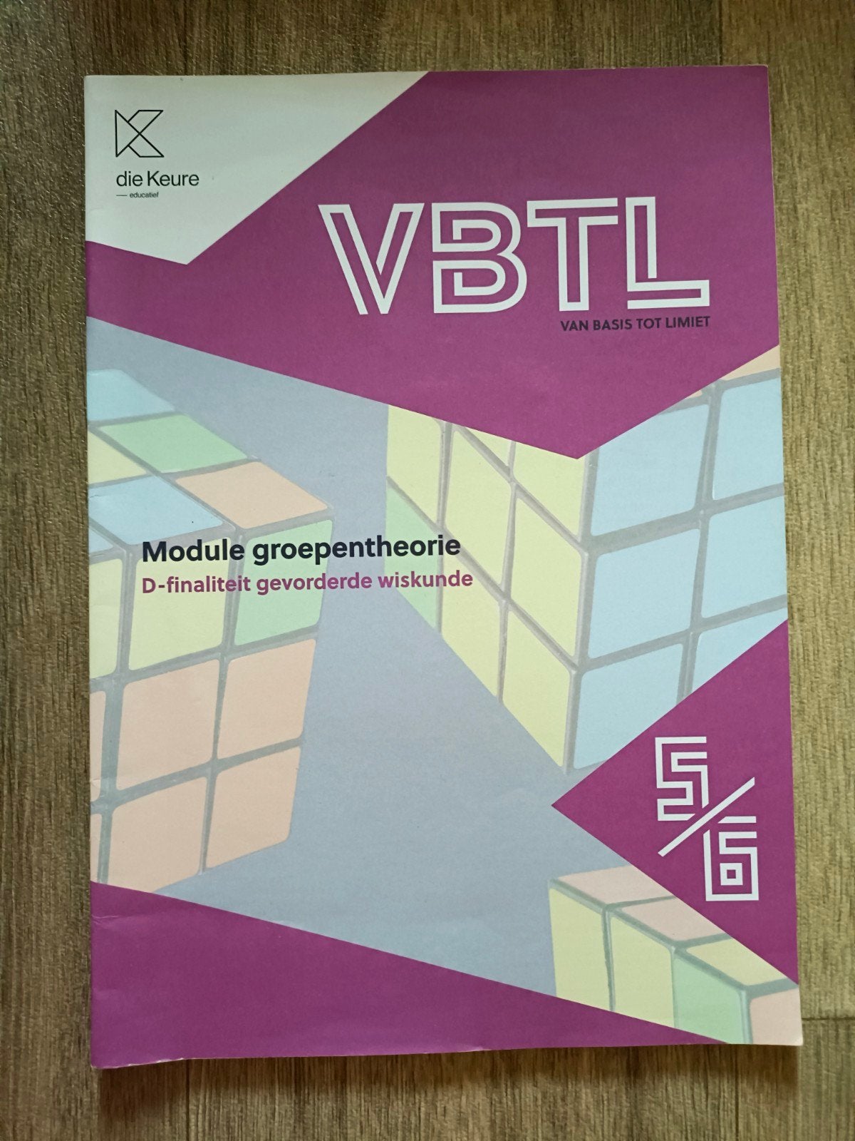 VBTL Module groepentheorie 5/6, Enlèvement ou Envoi, Comme neuf, Secondaire, Mathématiques A