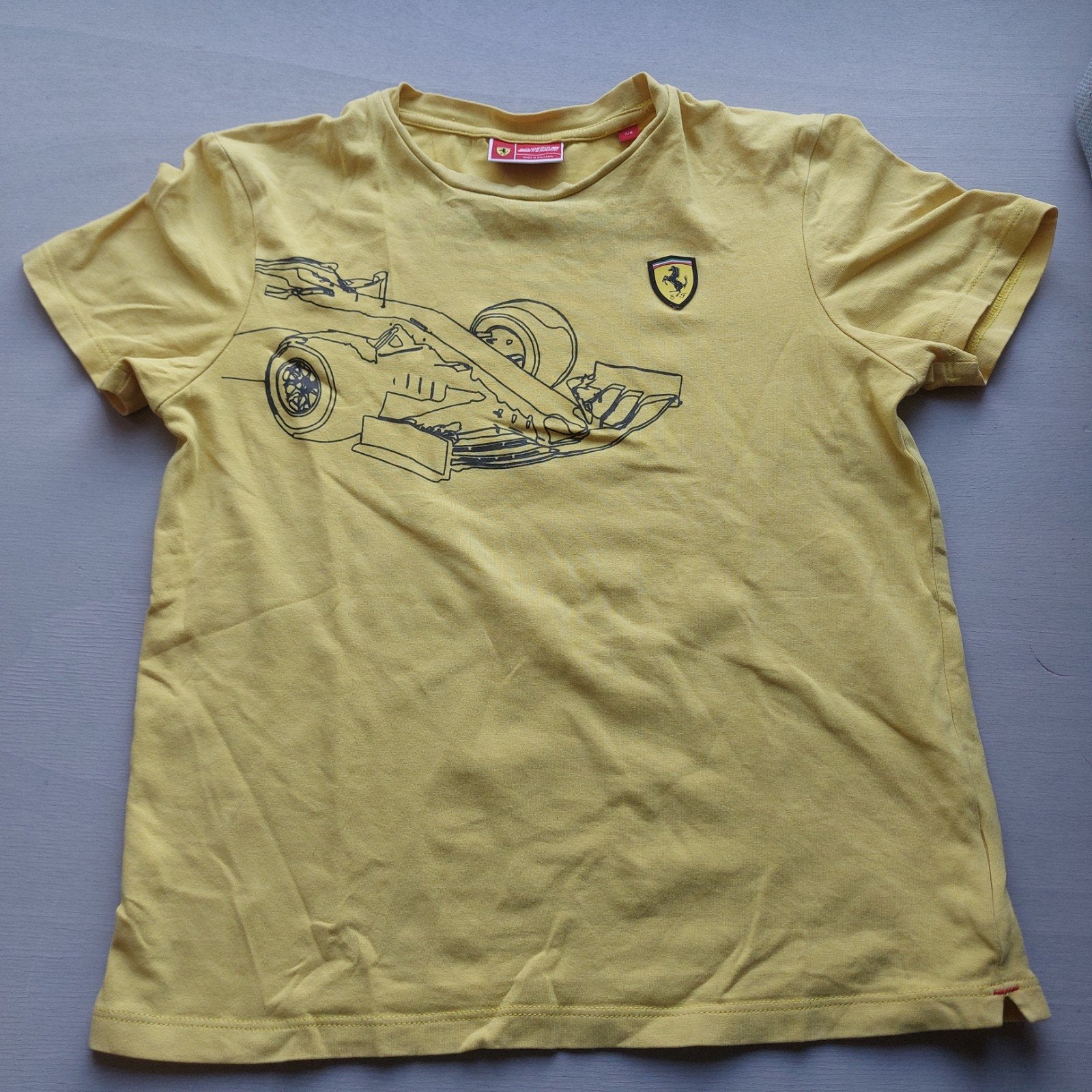 Puma Scuderia Ferrari F1 T-shirt Geel, Ophalen of Verzenden
