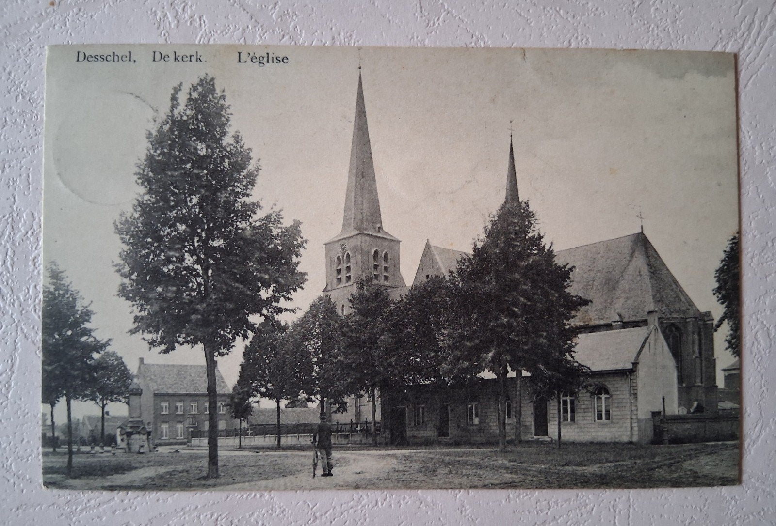 vintage Postkaart De Kerk van Dessel, Ophalen of Verzenden