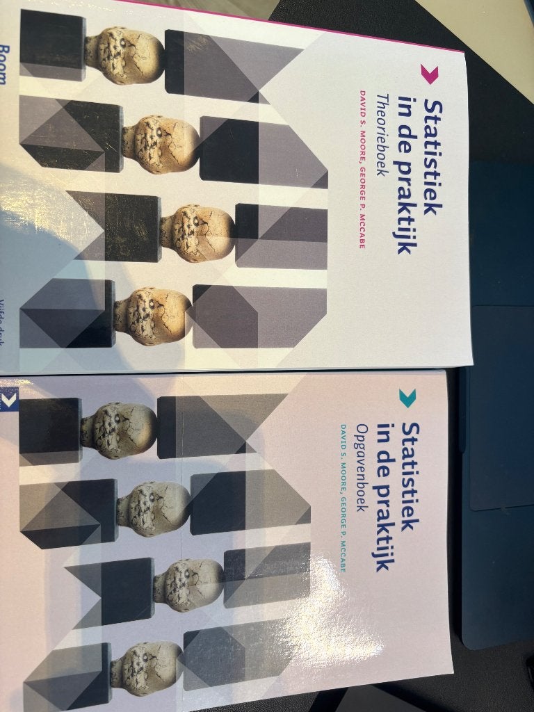 Statistiek in de praktijk, Ophalen of Verzenden, Zo goed als nieuw, Hoger Onderwijs