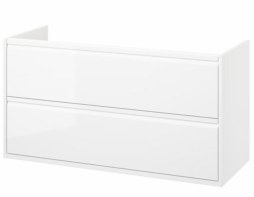 Badkamer wastafel kast wit (zonder lavabo) Ikea, Huis en Inrichting, Ophalen, 100 tot 150 cm, Zo goed als nieuw, Minder dan 100 cm