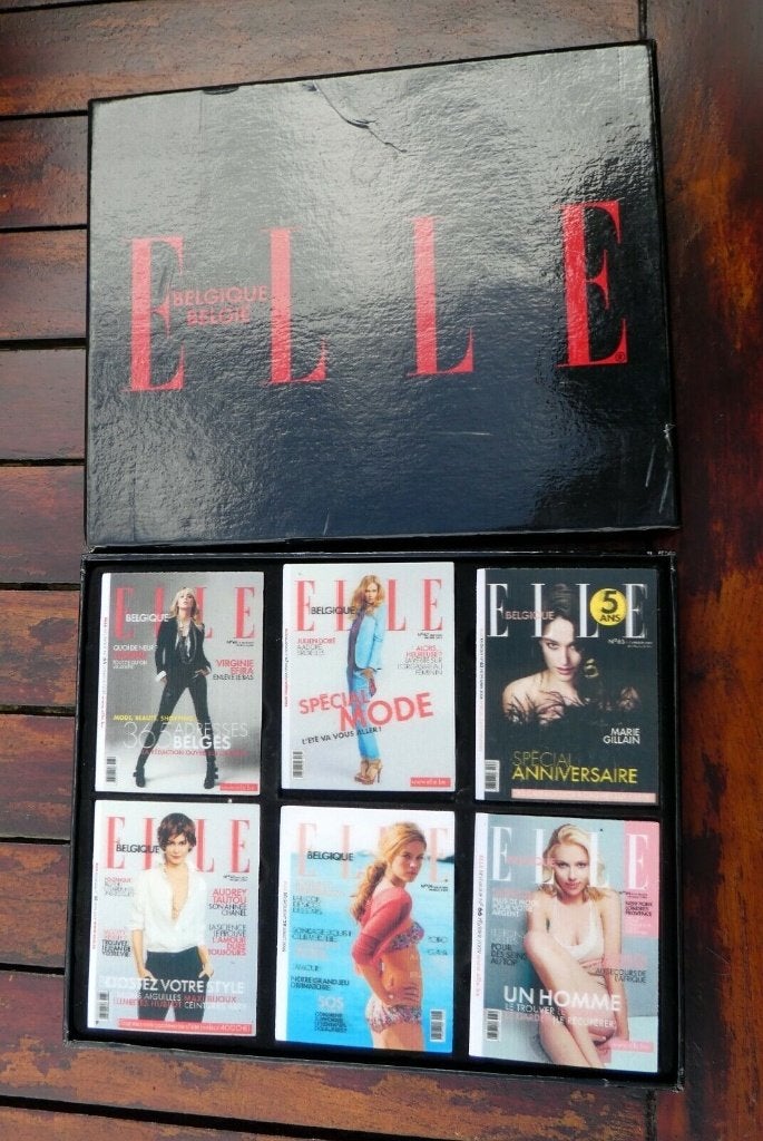 Coffret de 6 magnets Elle Magazine, Enlèvement ou Envoi, Neuf