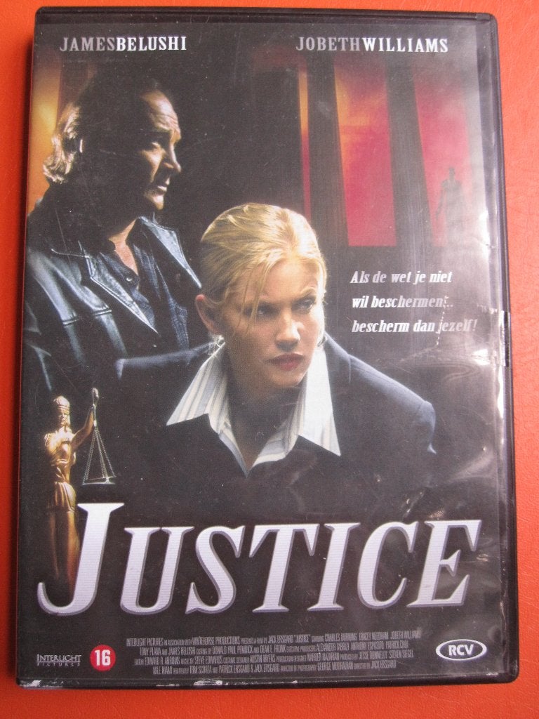 Justice (1998), CD & DVD, DVD | Thrillers & Policiers, À partir de 16 ans, Enlèvement ou Envoi, Comme neuf, Thriller d'action
