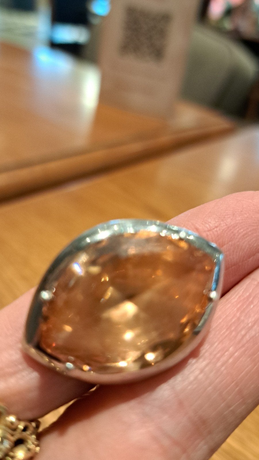bague ancienne arjent solide 925 pier naturel  30k topaze, Bijoux, Sacs & Beauté, Enlèvement ou Envoi
