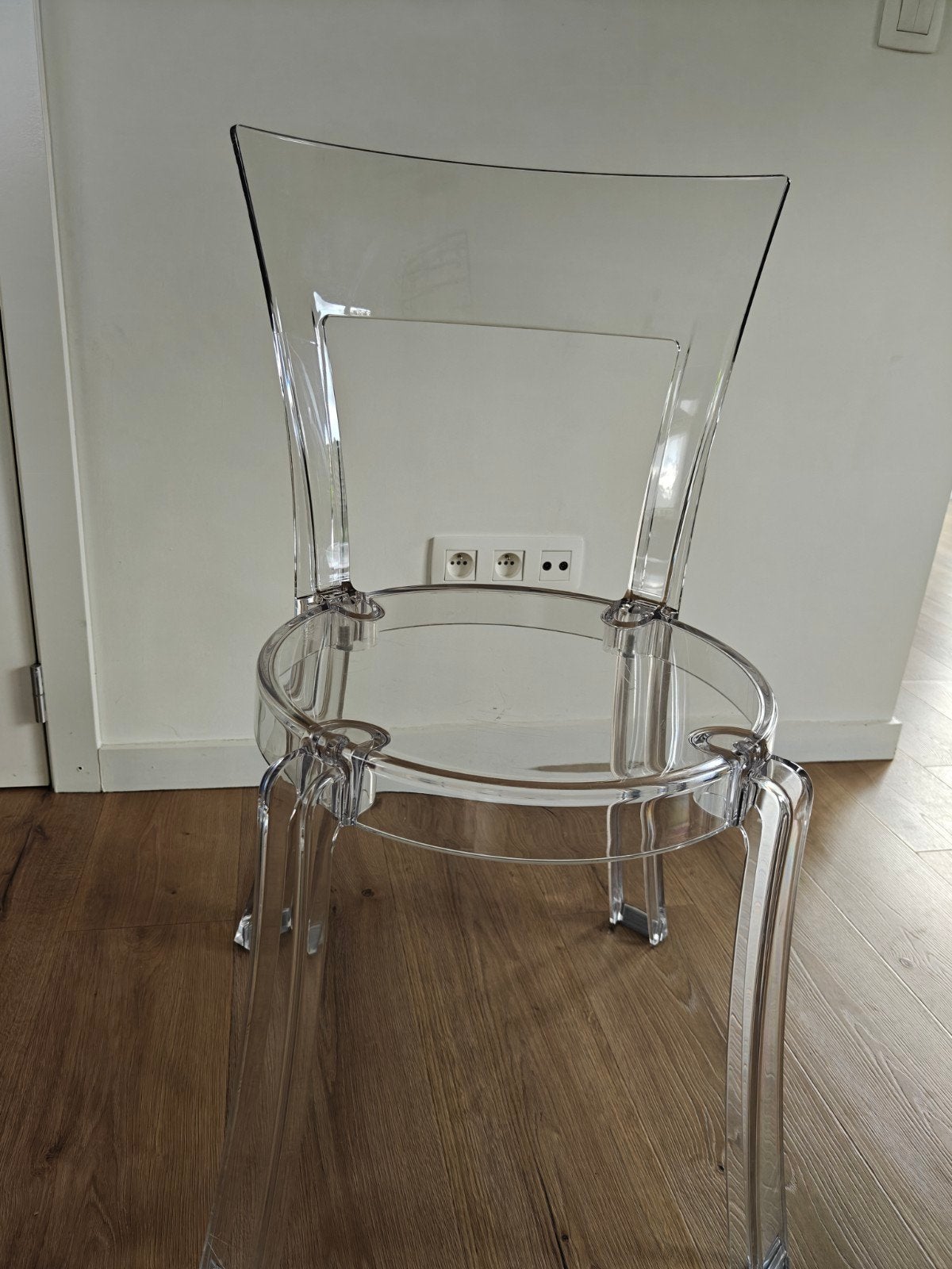6 keukenstoelen Ikea transparant, Huis en Inrichting, Stoelen, Ophalen