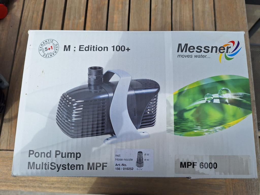 Vijverpomp messner  MPF 6000, Ophalen, Vijverpomp