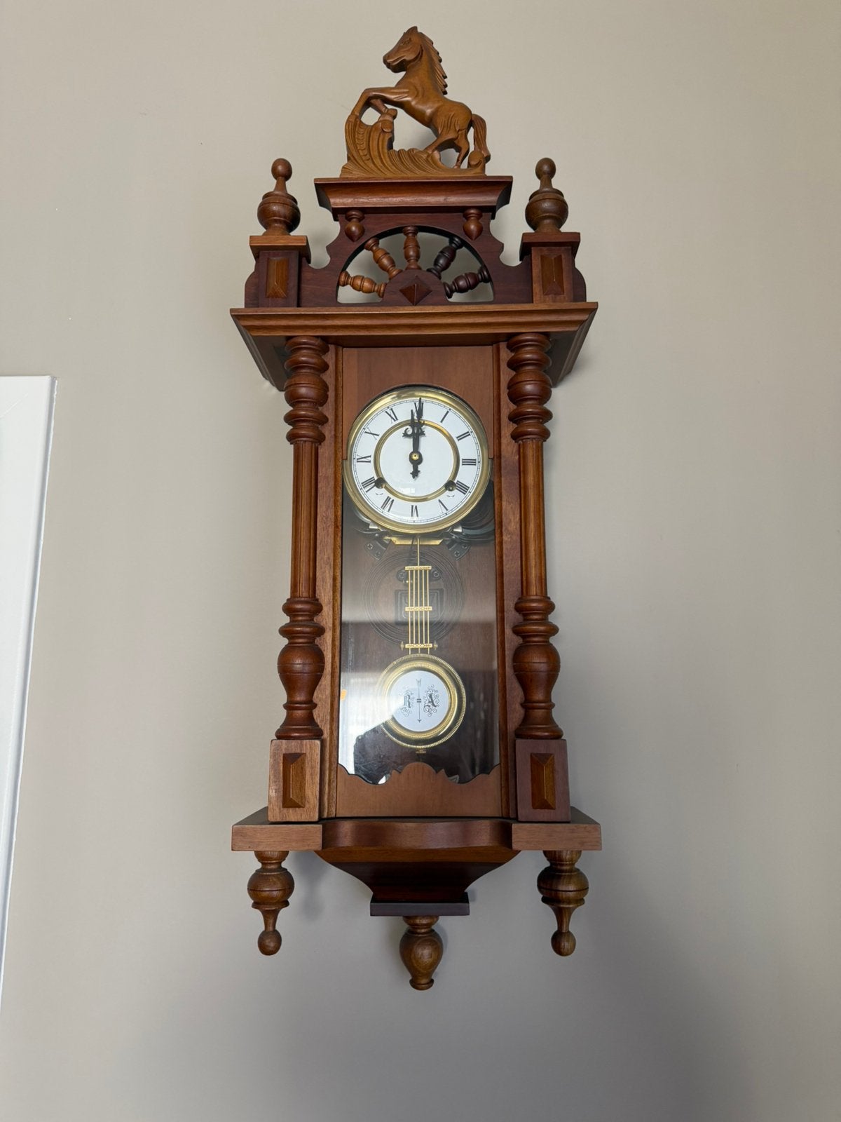 Wandklok( pendule), Antiquités & Art, Antiquités | Horloges, Enlèvement