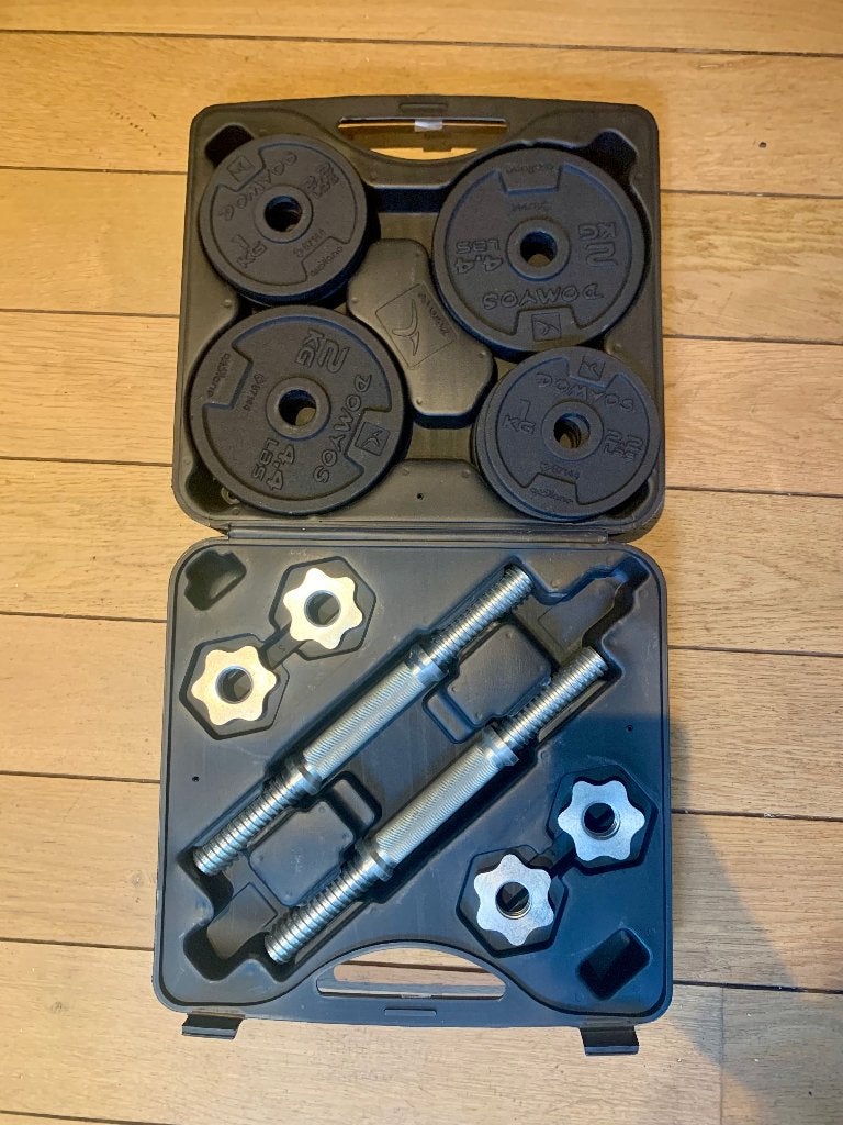 Kit haltères musculation 20 kg, Enlèvement, Comme neuf, Set d’haltères