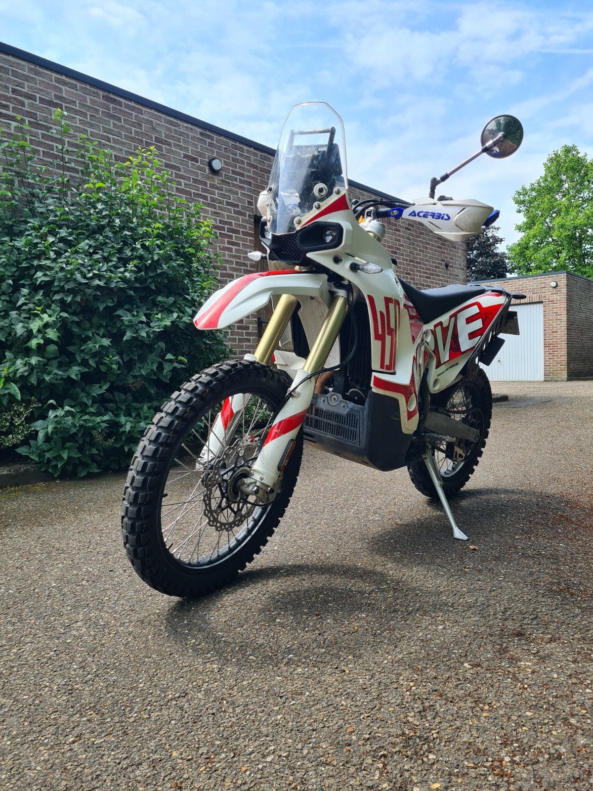 KOVE 450 RALLY A2 2024 1532km!!, Ophalen