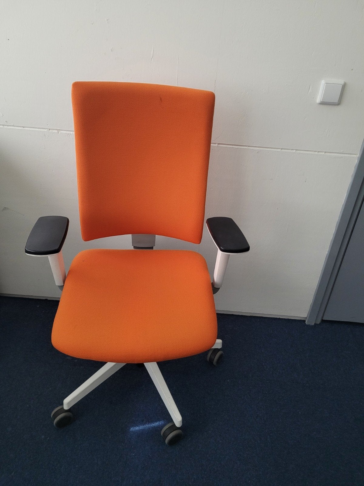 Burestoel te koop, Huis en Inrichting, Bureaustoelen, Ophalen, Oranje, Bureaustoel