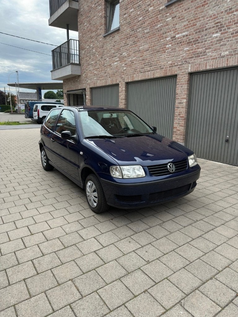 Volkswagen Polo 6N2 1.4 MPI, Voorwielaandrijving, Stof, 4 cilinders, Blauw