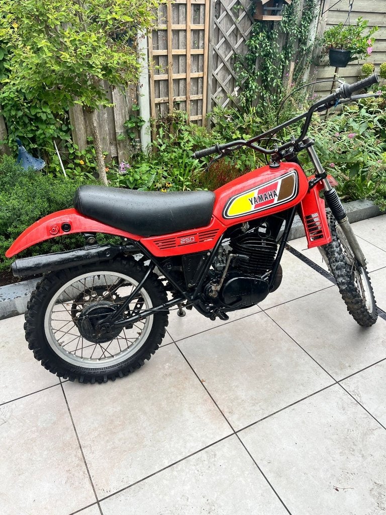 Yamaha DT 250 MX - 1977, Fietsen en Brommers, Brommers | Crossbrommers, Ophalen, 250 cc, Gebruikt, Yamaha