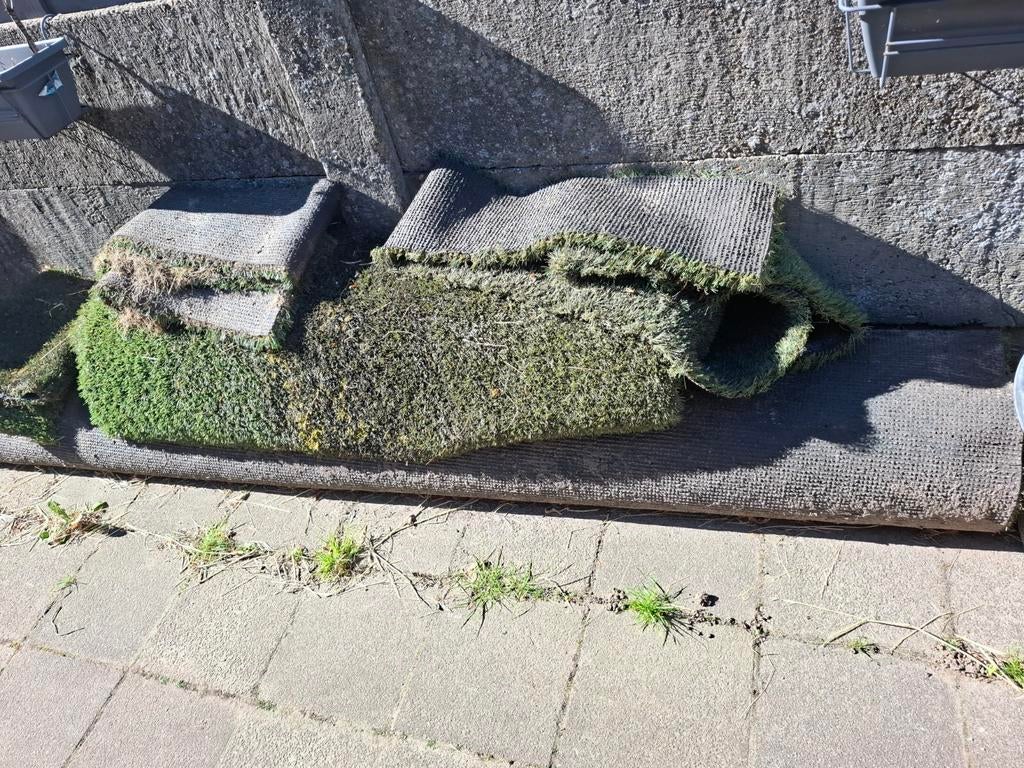 Grasmatten, Ophalen