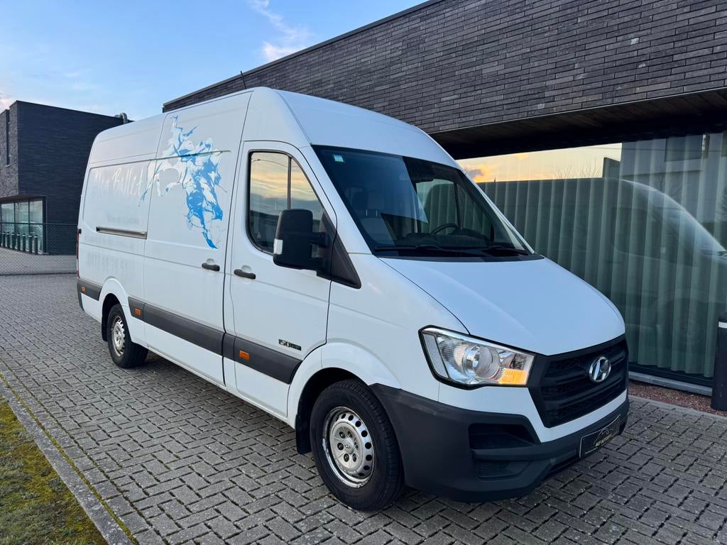 Hyundai H350 2.5 diesel 2016 L3 H3 gekeurd, Auto's, Stof, Wit, Particulier, Multifunctioneel stuurwiel