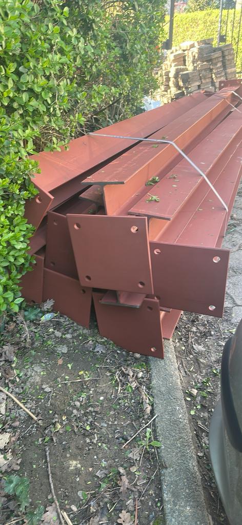 15-delige metalen balk, Doe-het-zelf en Bouw, Ophalen, Nieuw, IJzer