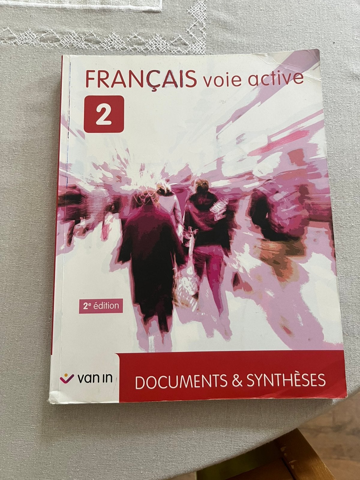 Français voie active 2 - Manuel (NE 2015), Livres, Livres scolaires, Enlèvement, Utilisé, Secondaire, Français
