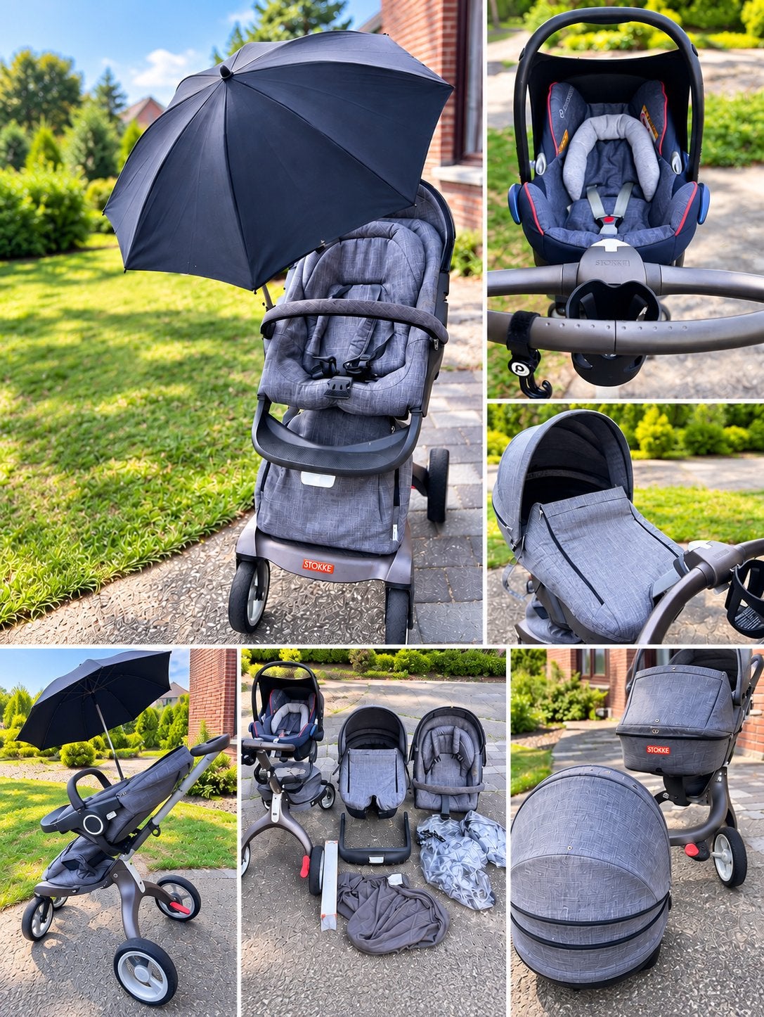 Stokke Xplory kinderwagen complete set + Maxi-Cosi –, Kinderen en Baby's, Ophalen, Zo goed als nieuw, Kinderwagen, Maxi-Cosi