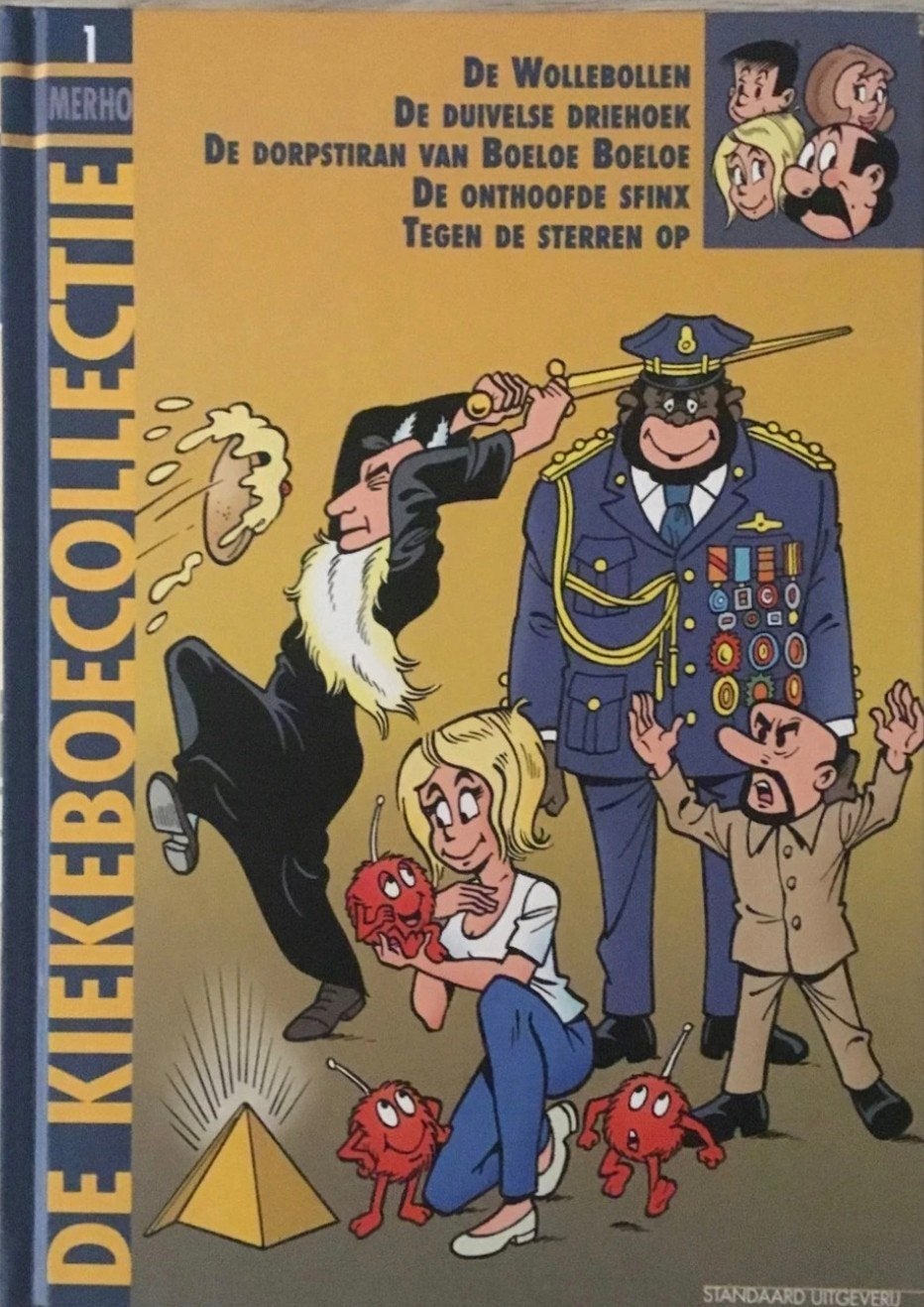 Kiekeboecollectie volledige reeks 10 x HardCover, Complete serie of reeks, Ophalen of Verzenden, Nieuw, Merho - kiekeboe