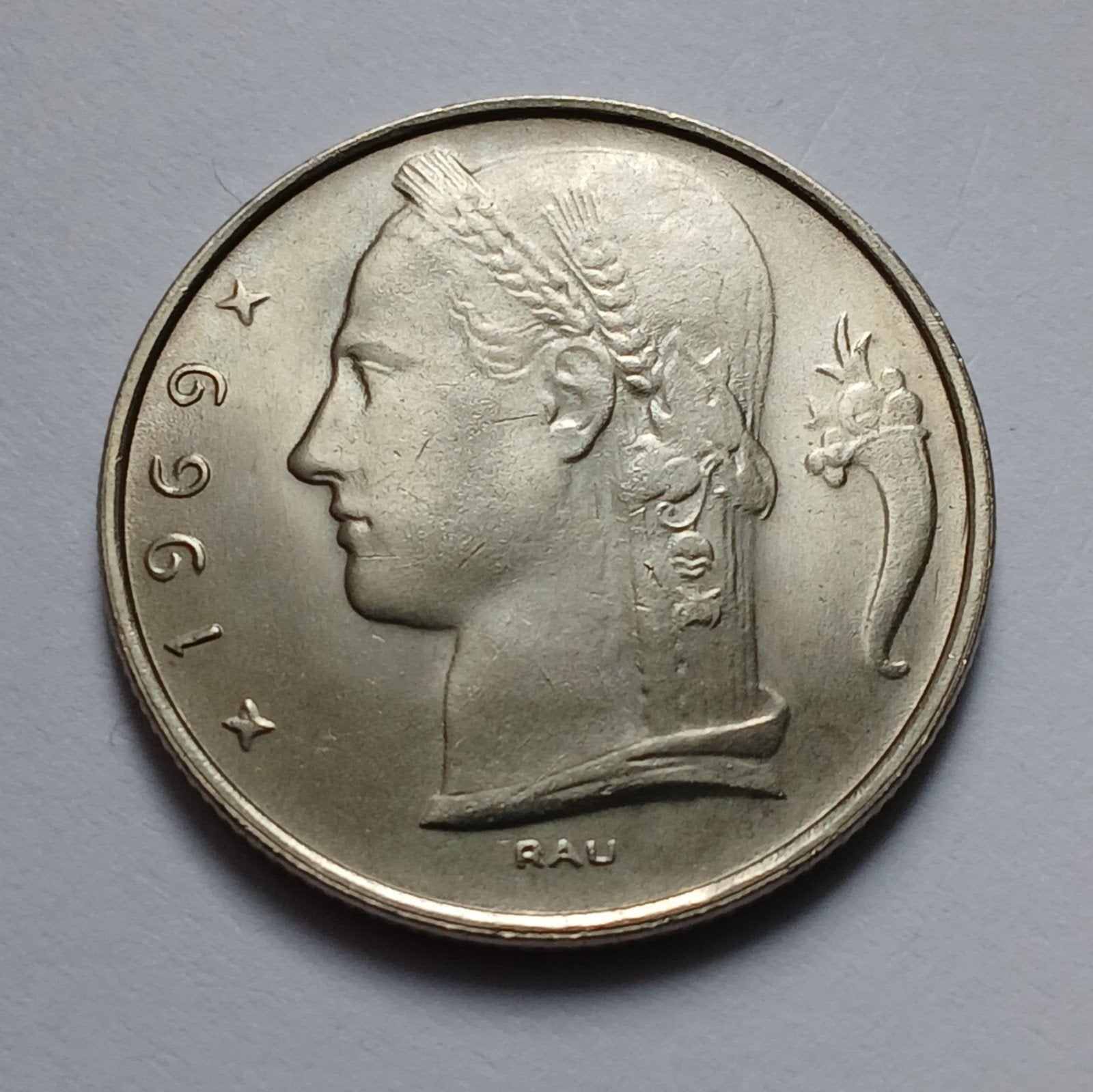 5 frank 1969, Postzegels en Munten, Munten | Amerika, Ophalen of Verzenden