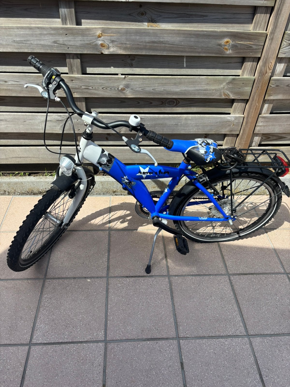 Jongensfiets 22 inch, Fietsen en Brommers, Ophalen, Gebruikt, 22 inch, Versnellingen