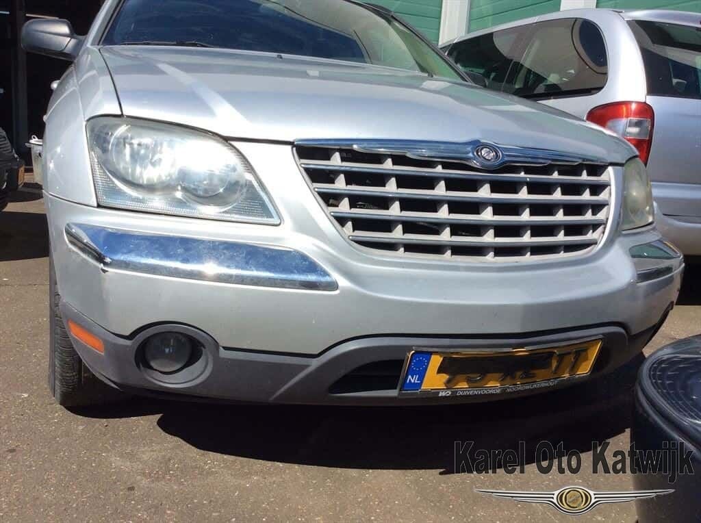 Voorbumper Chrysler Pacifica 2005-2008 grijs, Utilisé, -, Avant, -