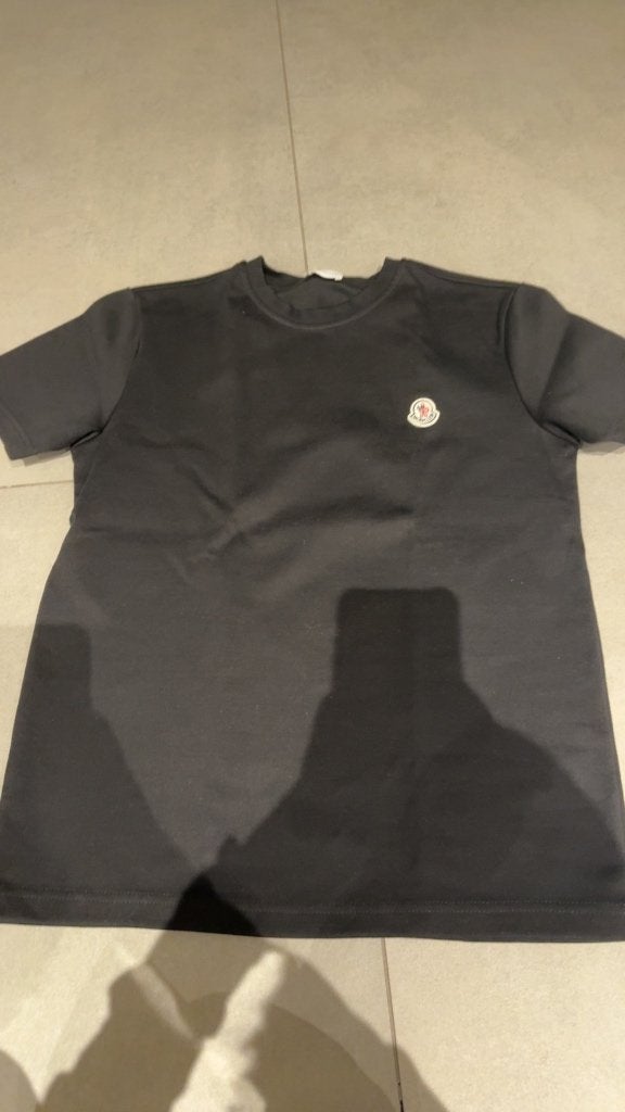 Moncler tshirt, Ophalen, Moncler, Maat 48/50 (M), Zwart