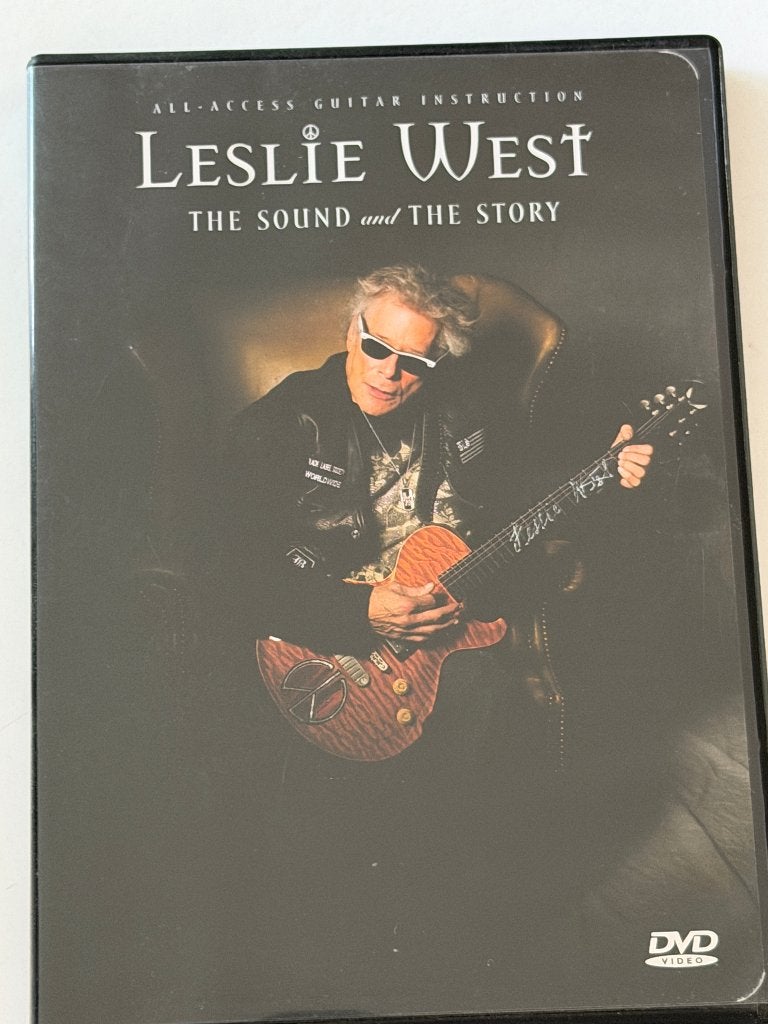 Leslie West - The Sound And The Story (DVD)µ, Alle leeftijden, Ophalen of Verzenden, Gebruikt