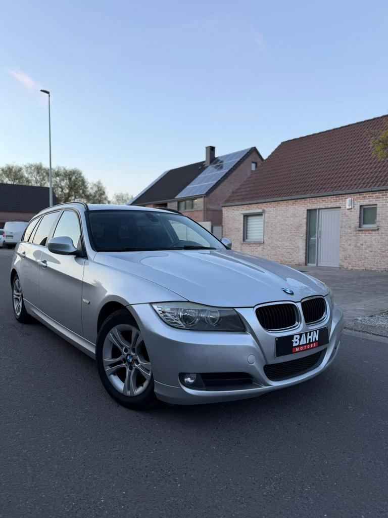 BMW 3-serie, Auto's, Euro 5, Bedrijf, 5 deurs, Zilver of Grijs