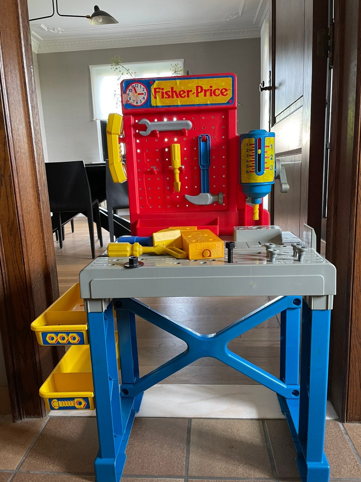 Établi Fisher Price, Enlèvement, Utilisé