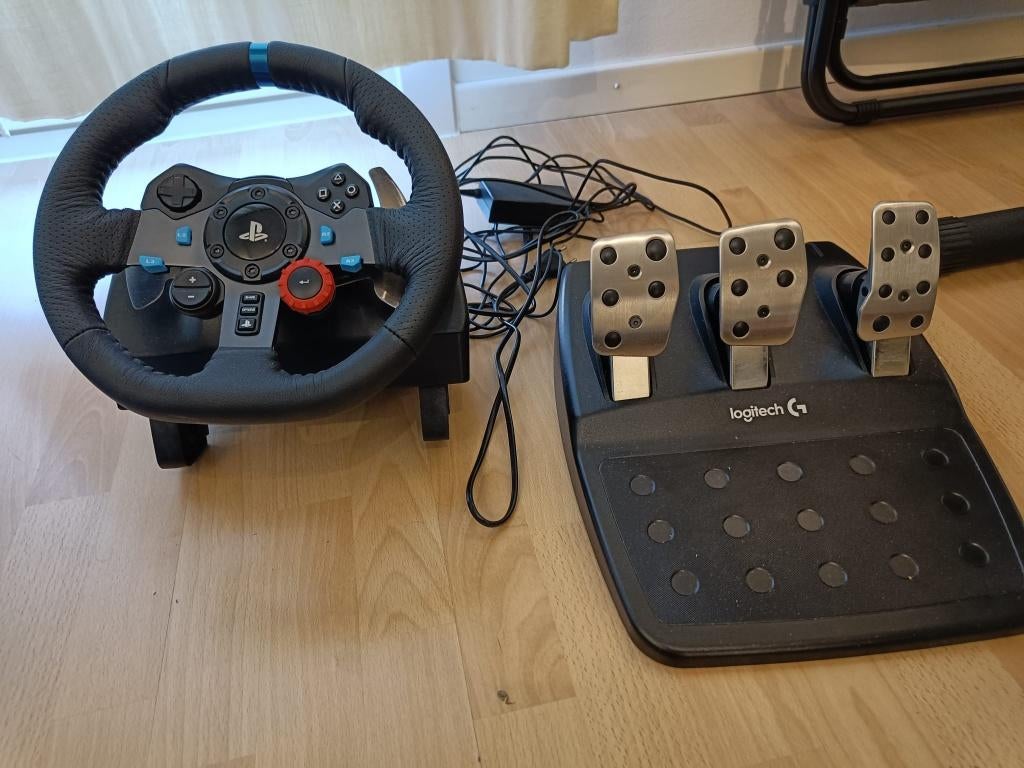 Logitech G29 Driving Force race stuur met pedalen, Ophalen, Gebruikt, Logitech