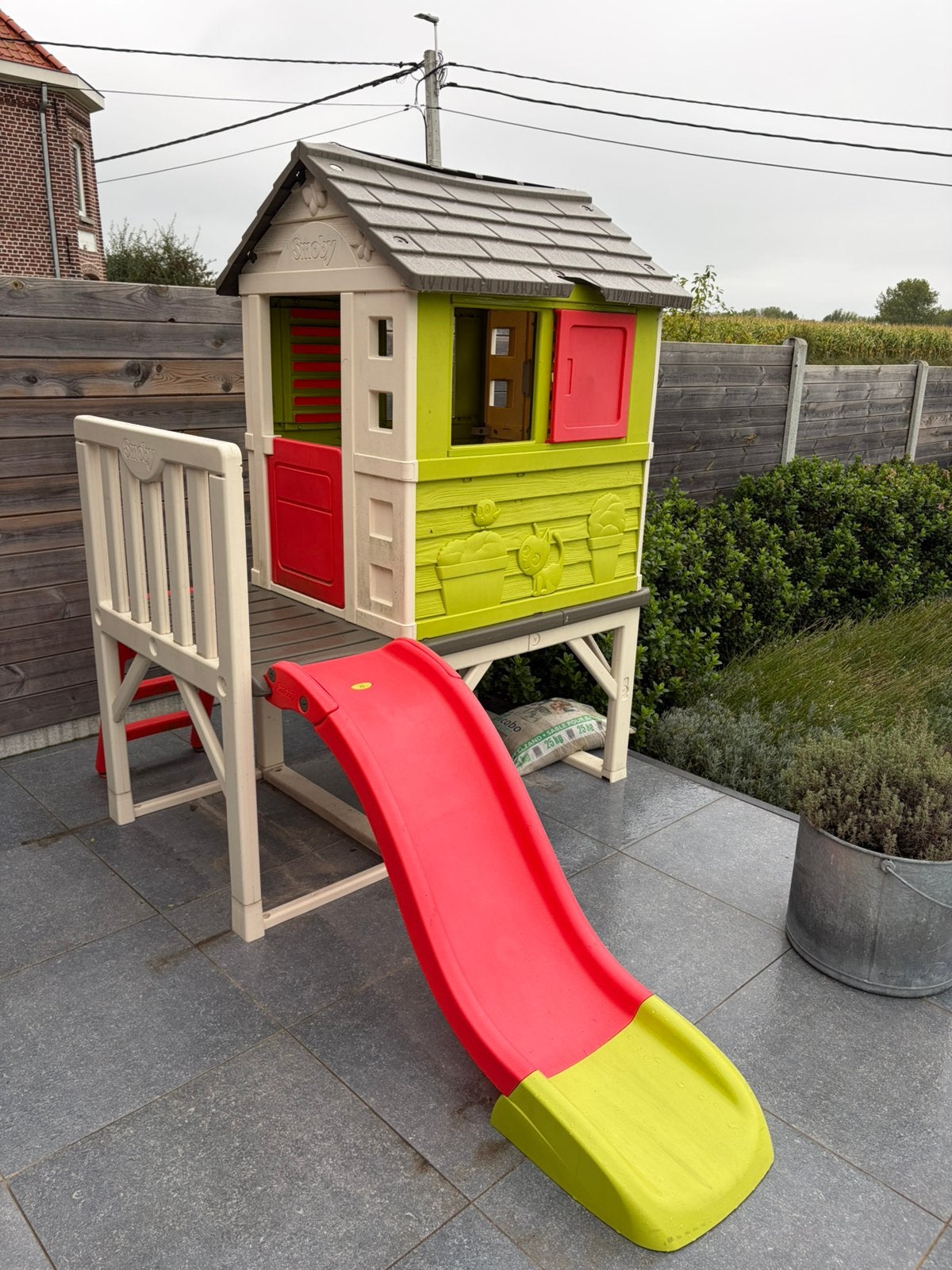 Smoby speelhuisje, Ophalen, Gebruikt
