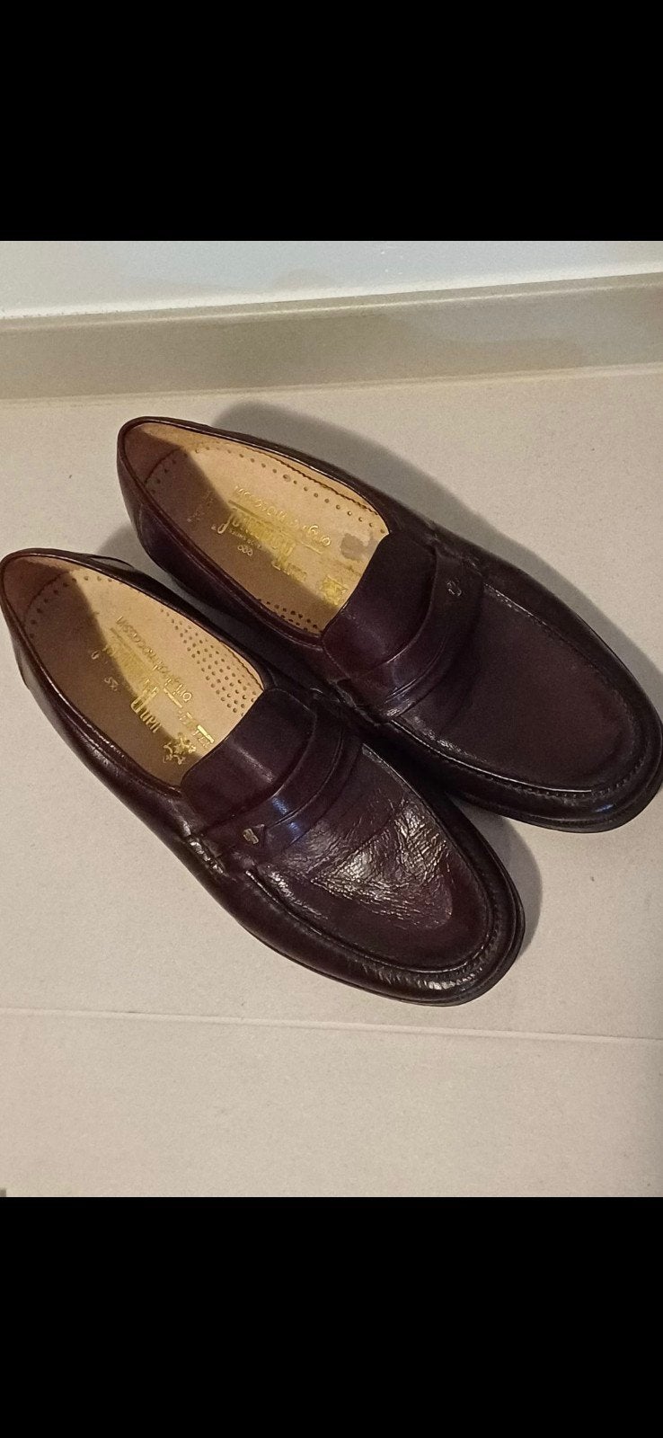 leren  herenschoenen (43),  merk van Bommel, Kleding | Heren, Schoenen, Ophalen, Zwart