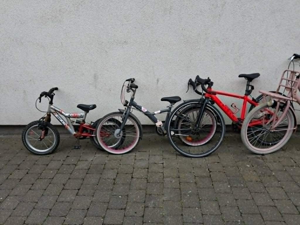 Lot kinderfietsen, Ophalen, Gebruikt