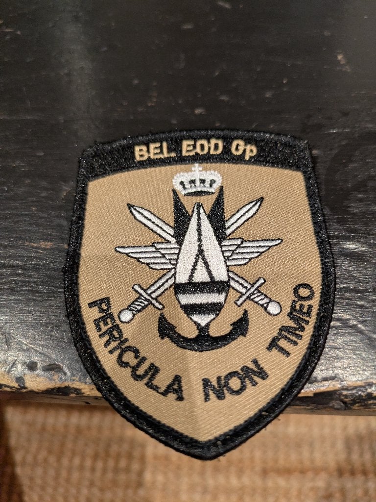 Bel EOD, Enlèvement ou Envoi, Armée de terre, Emblème ou Badge