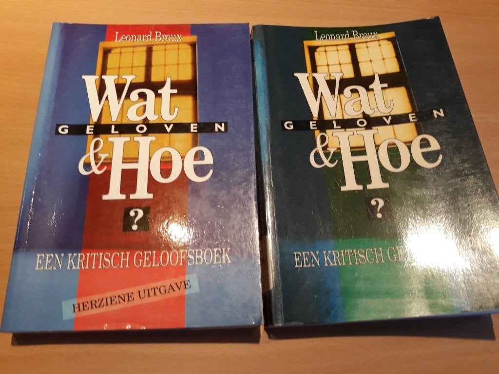 Wat & Hoe geloven, 5 euro per boek, Ophalen, Zo goed als nieuw