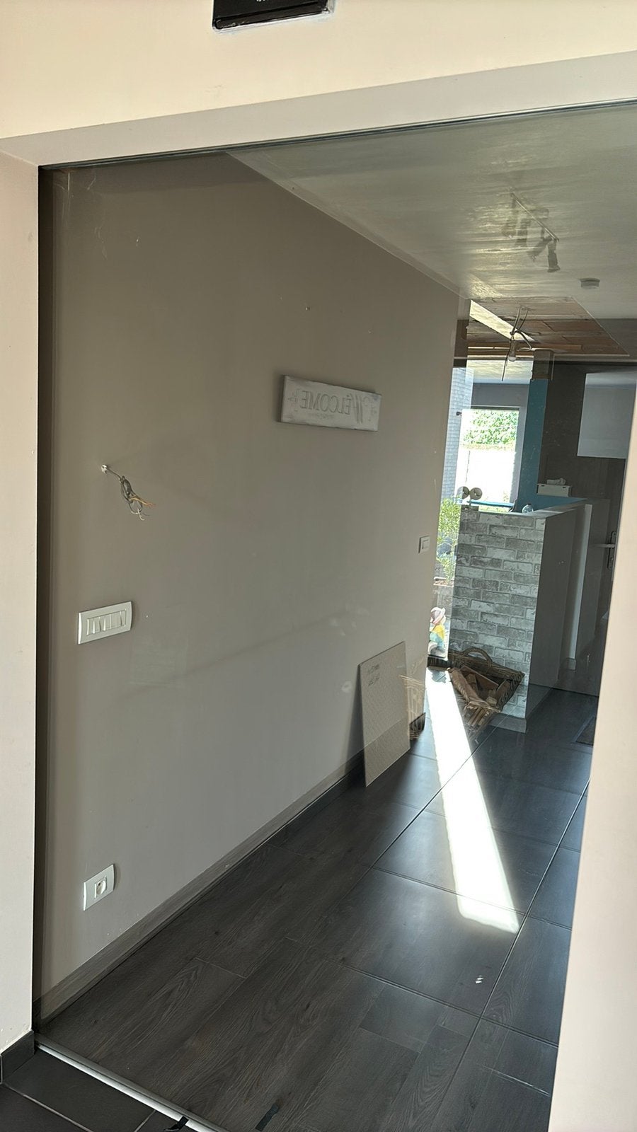 Glazen schuifdeur automatisch faac, Doe-het-zelf en Bouw, Glas en Ramen, Ophalen