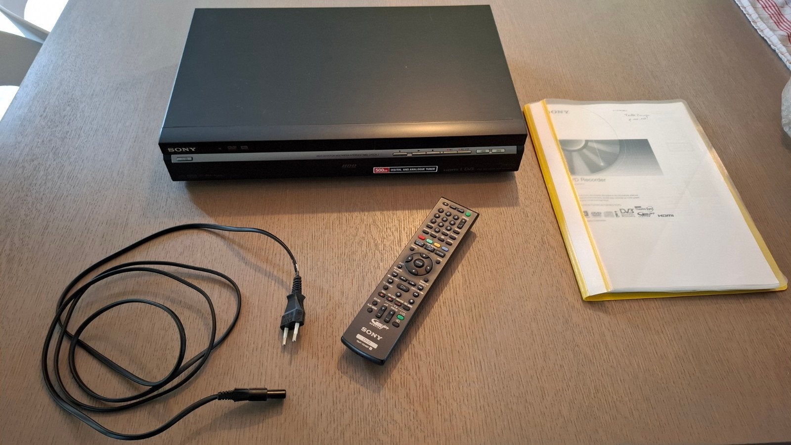 DVDRecorder SONY HXD1070, Utilisé, Portable, Sony, Enlèvement