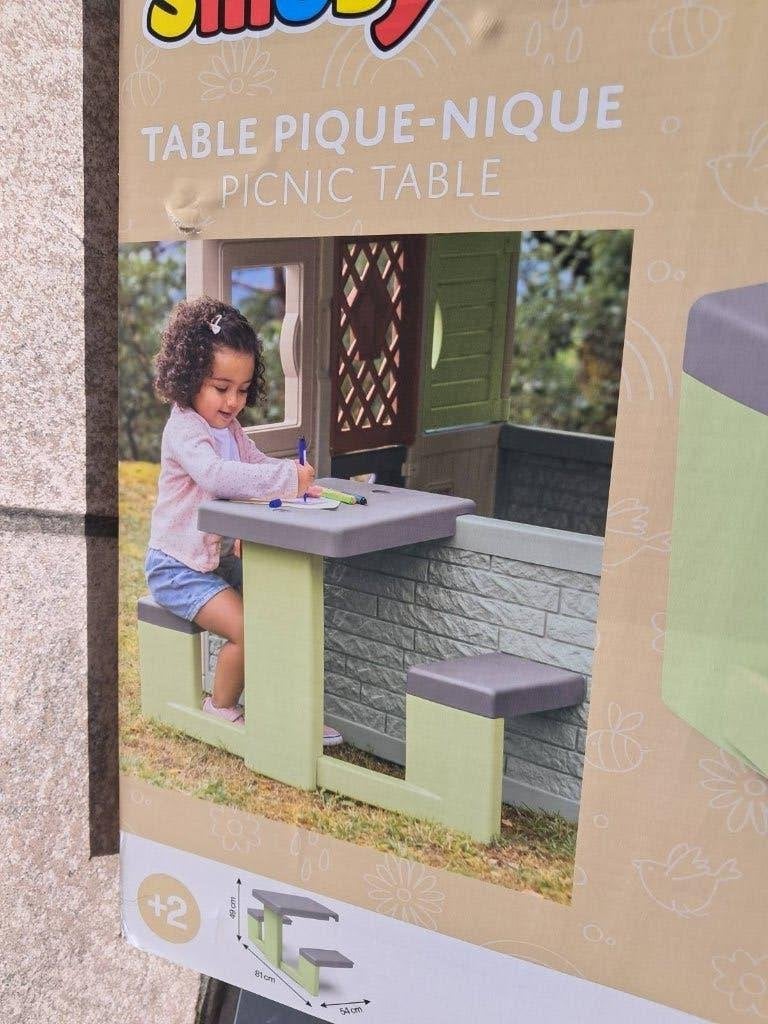 Smoby Extension Pick Nick-tafel, Ophalen, Nieuw, Plastic