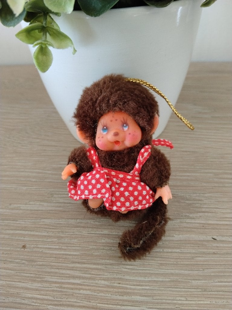 vintage baby Monchhichi poppetje, Enlèvement ou Envoi, Comme neuf