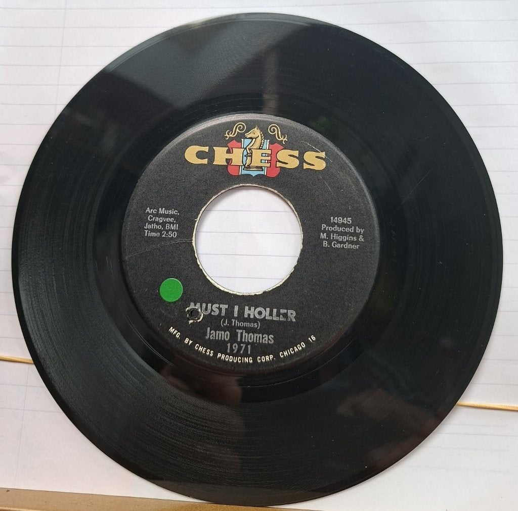 Popcorn Groove/Jamo Thomas - Moet ik schreeuwen, Gebruikt, Originele persing, 7 inch, Ophalen of Verzenden