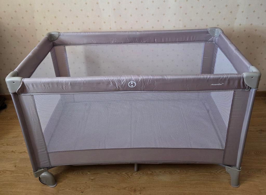 Beige reisbedje Little Dutch. NIEUW., Ophalen, Nieuw, Matras