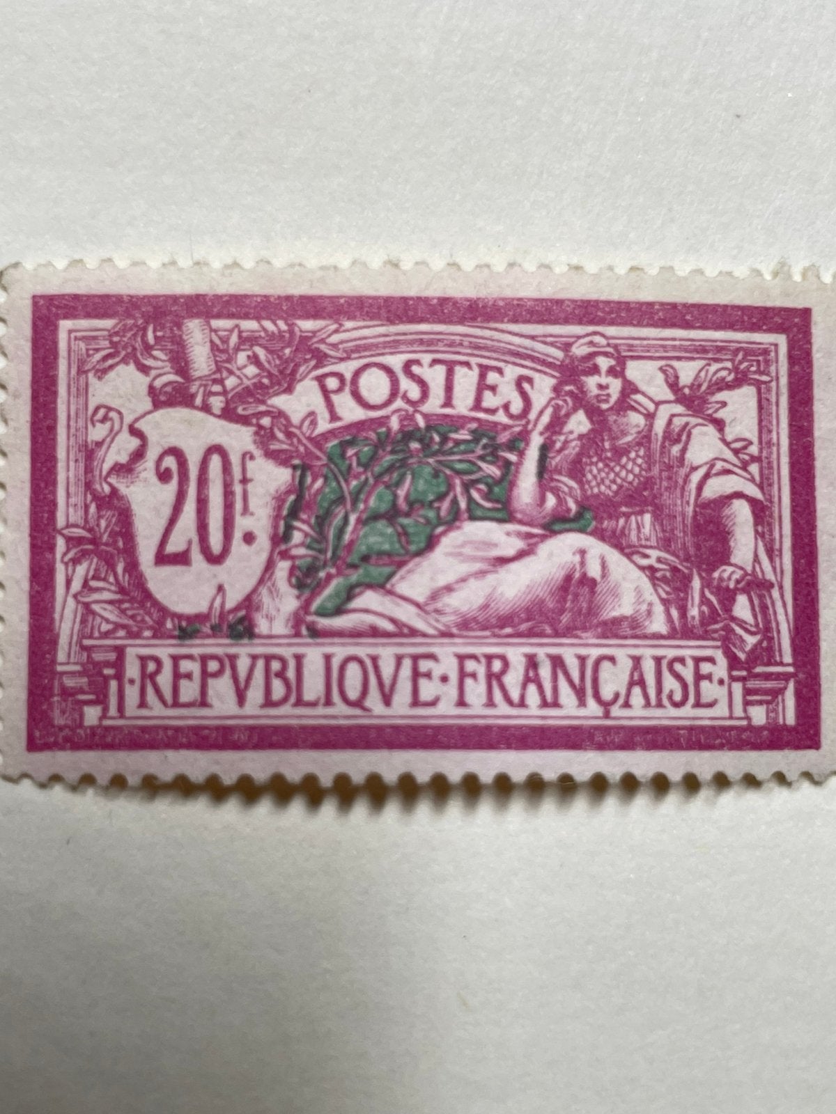 France 1925 — 20 Francs Merson — Yvert 208 — Neuf, Enlèvement ou Envoi, Non oblitéré