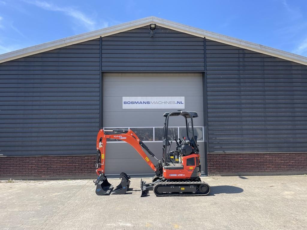 Kubota U18-5 HI minigraver NIEUW €395 LEASE, Zakelijke goederen, Machines en Bouw | Kranen en Graafmachines, Kubota Hol, Kbt_g.eu_market_surveillance@kubota.com