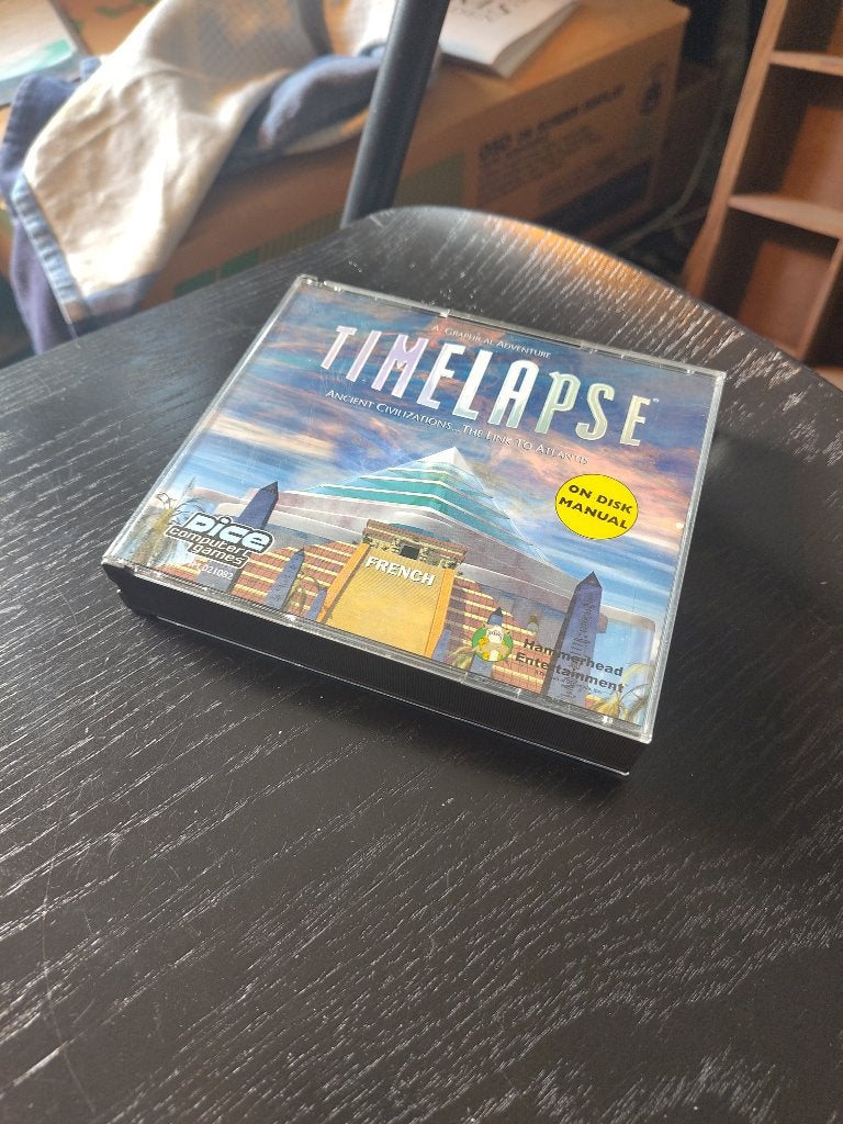 Timelapse pc-spel, Puzzel en Educatief, Gebruikt, 1 speler, Eén computer