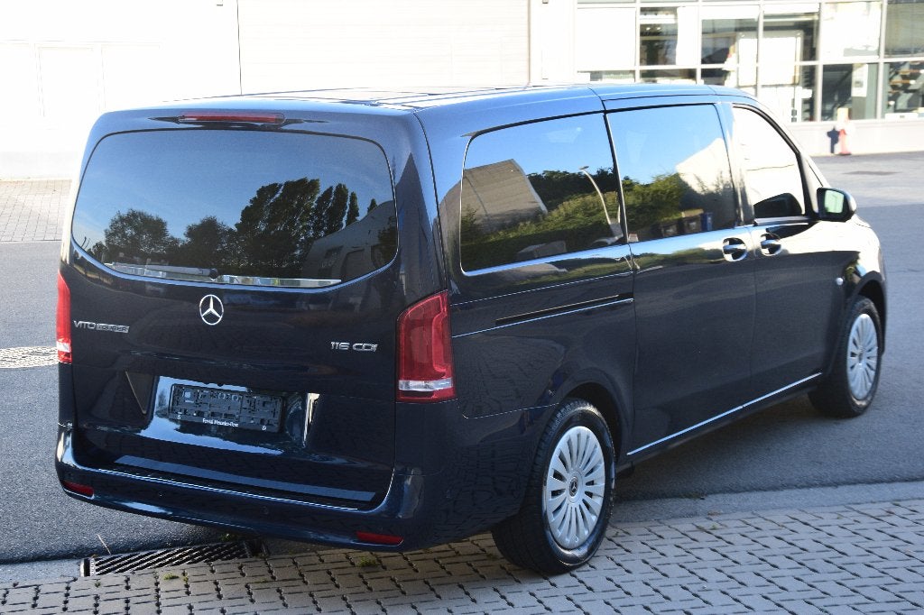Mercedes-Benz Vito Tourer 116 CDI Pro lang 9PL Aut., Achat, Euro 6, Entretenue par le concessionnaire, Noir