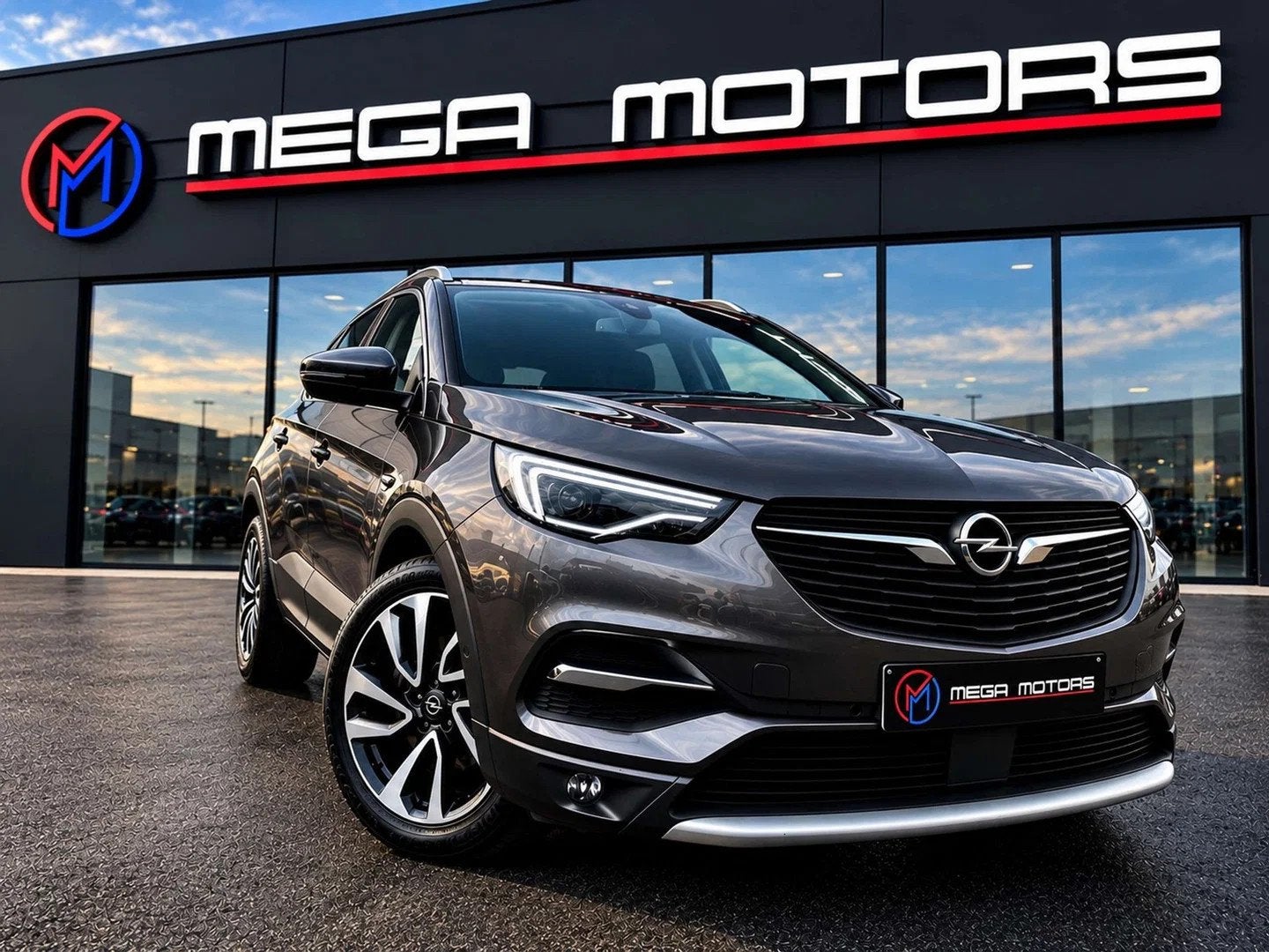 Opel Grandland X 1.2i TURBO 130CV BAUTO CUiR CARPLAY CLiM NA, Autos, Argent ou Gris, Achat, Entreprise, Ordinateur de bord