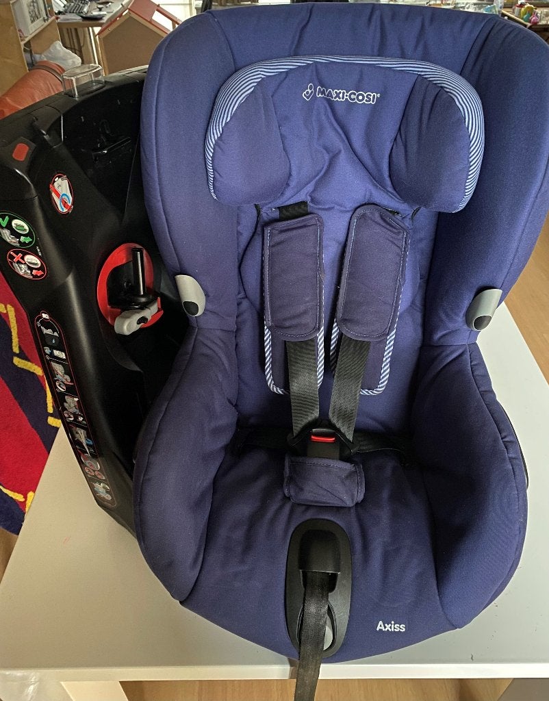 Kinderautostoel vf 9m (blauw), Kinderen en Baby's, Ophalen, Autogordel, 9 t/m 18 kg, Verstelbare rugleuning