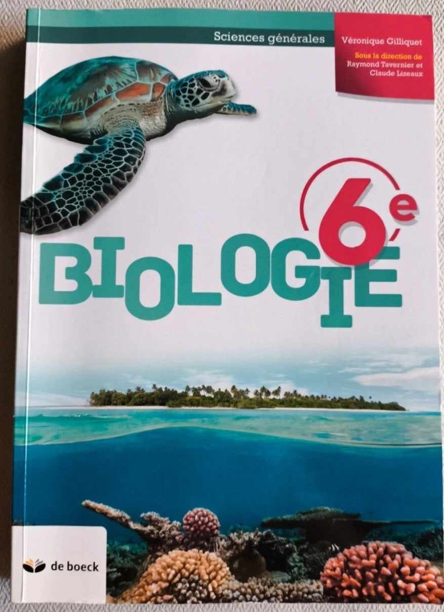 manuel scolaire  de biologie 6eme, Livres, Enlèvement ou Envoi